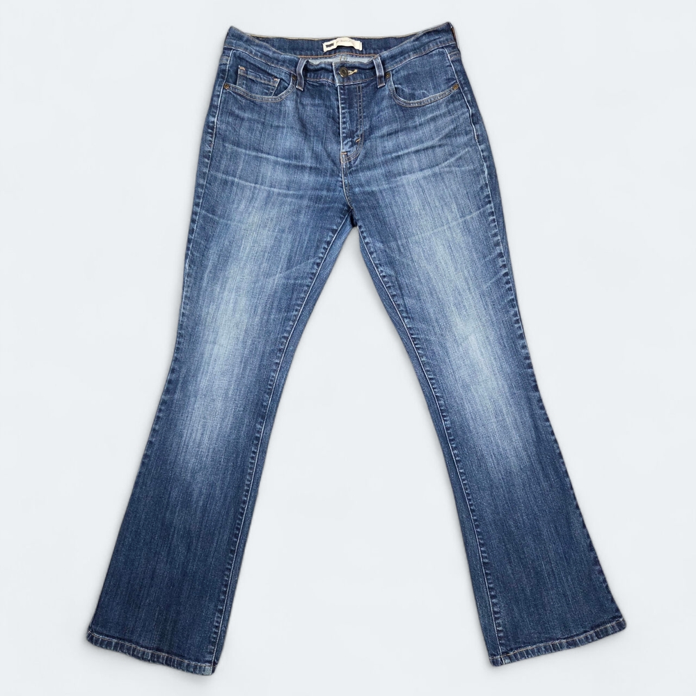 Levi’s 515 Women’s Bootcut Jeans Size W30×L32 Medium Wash Flap Pockets